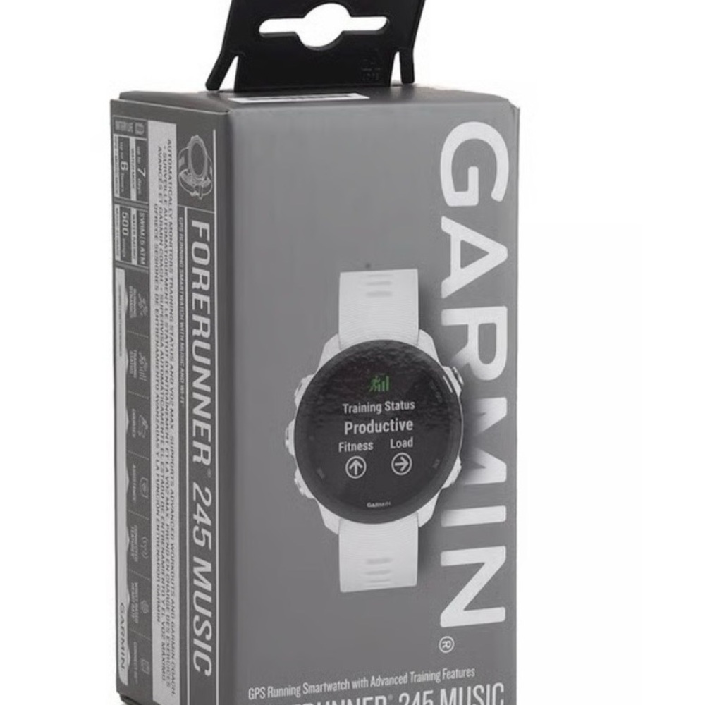 Garmin Forerunner 245 Music Smartwatch - White